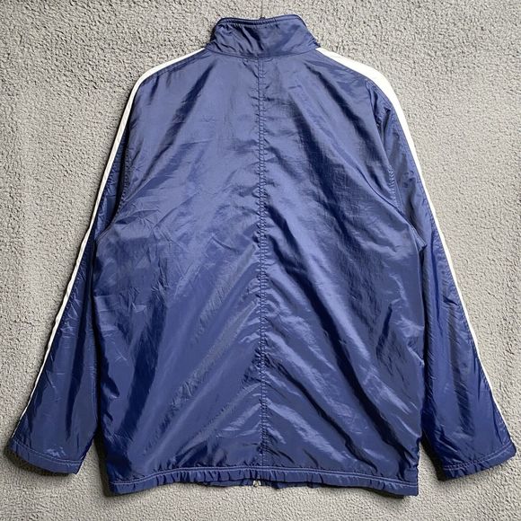 Vintage Y2K NIKE Fleece Lined Full Zip Jacket Mens Medium Shacket Cyber - Picture 15 of 16